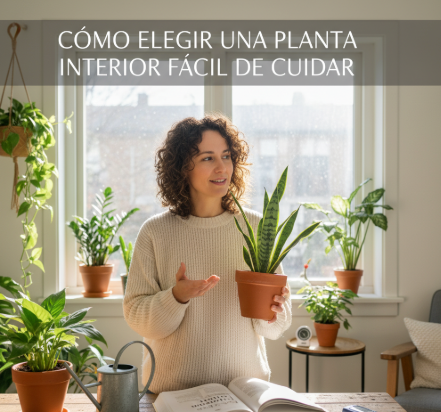 Cómo elegir una planta de interior fácil de cuidar