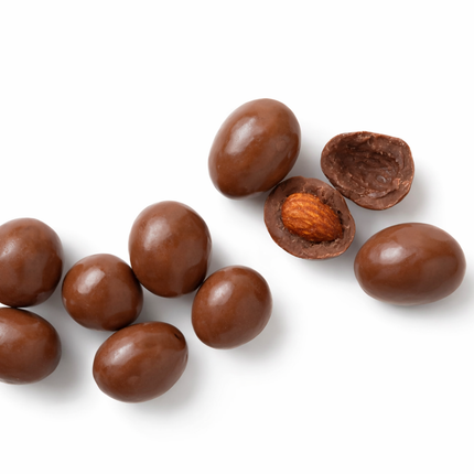 Almendra bañada en chocolate | Vegago Chile