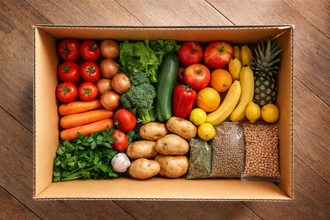 Caja FAMILIA 15 Días – Frutas y Verduras para 3 a 4 Personas | VegagoChile